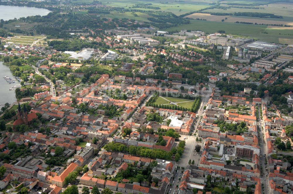 Luftbild Neuruppin - Neuruppin am Ruppiner See