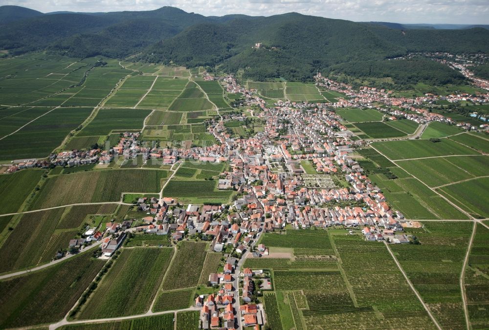 Luftbild Diedesfeld - Neustadt an der Weinstraße OT Diedesfeld im Bundesland Rheinland-Pfalz