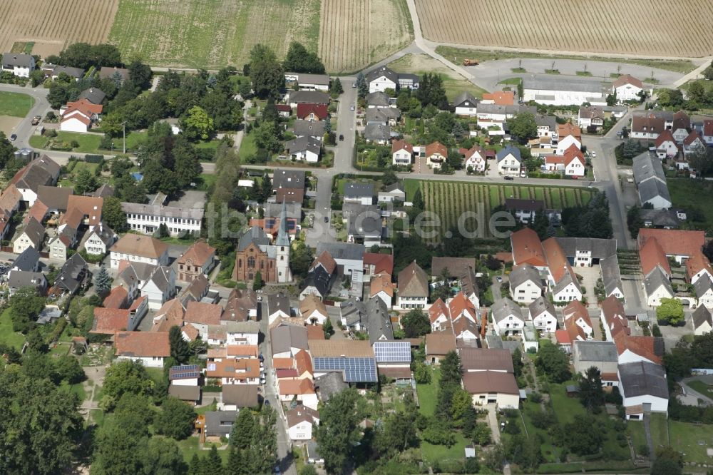 Luftaufnahme Duttweiler - Neustadt an der Weinstraße OT Duttweiler im Bundesland Rheinland-Pfalz