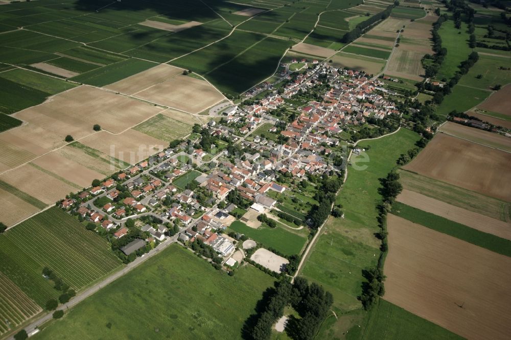 Luftbild Duttweiler - Neustadt an der Weinstraße OT Duttweiler im Bundesland Rheinland-Pfalz