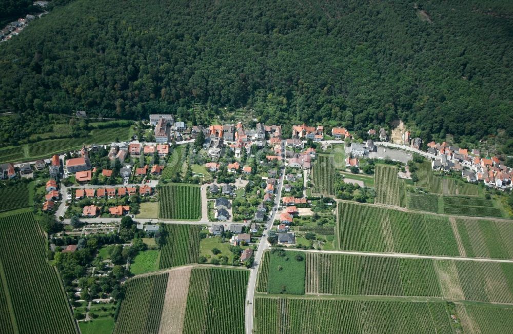 Haardt aus der Vogelperspektive: Neustadt an der Weinstraße OT Haardt im Bundesland Rheinland-Pfalz