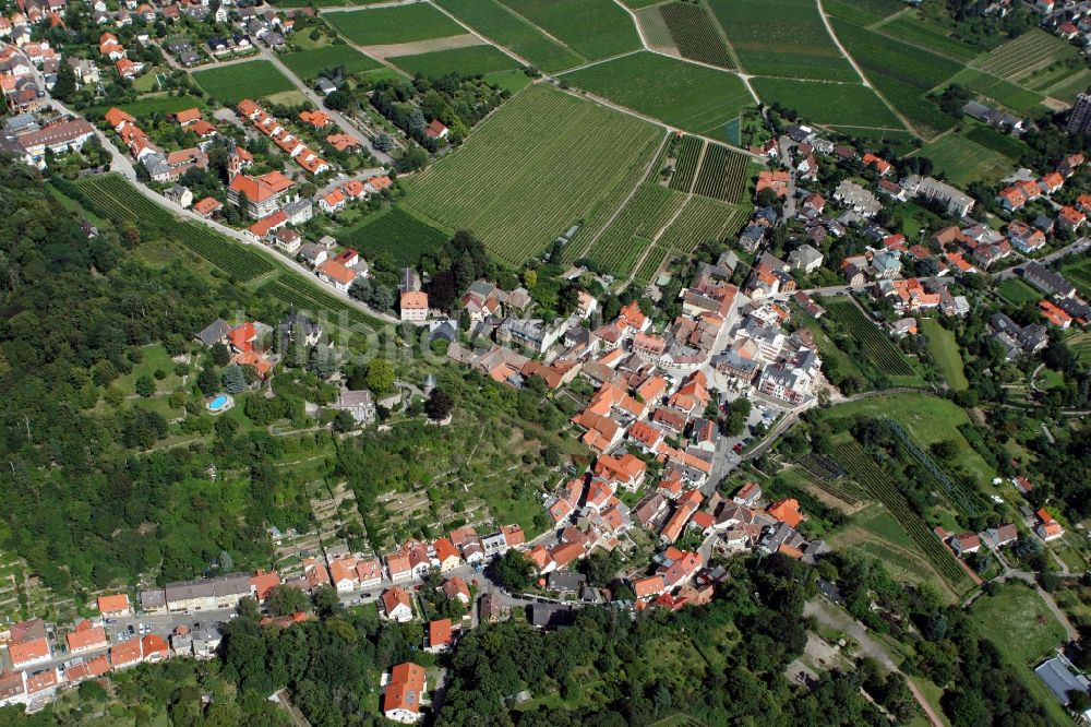 Luftaufnahme Haardt - Neustadt an der Weinstraße OT Haardt im Bundesland Rheinland-Pfalz