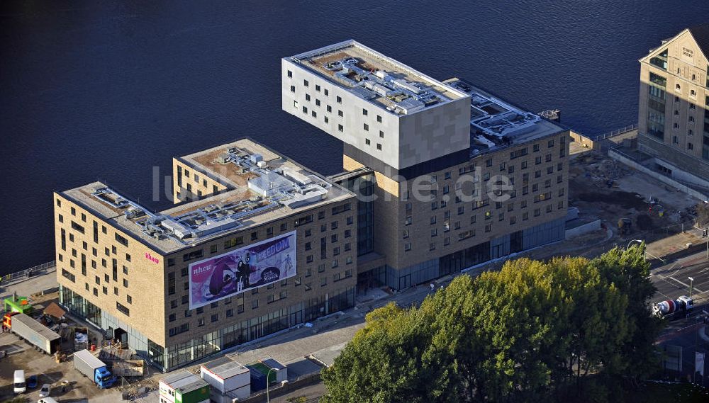 Berlin von oben - nhow-Hotel Berlin