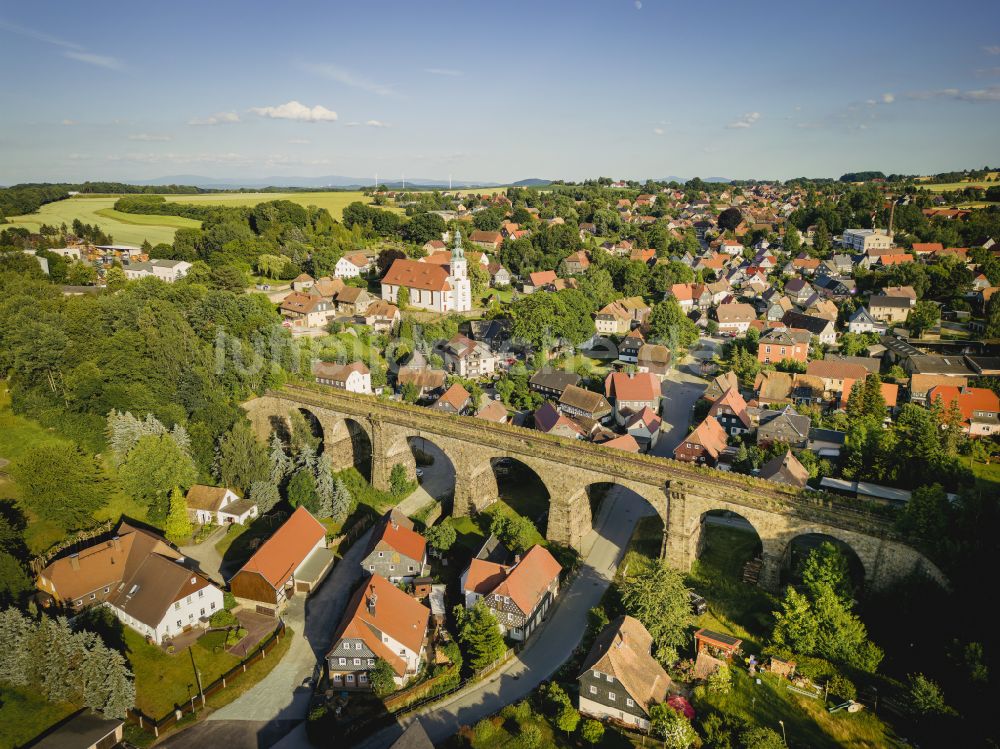 Luftaufnahme Kottmar - Niedercunnersdorf in Kottmar im Bundesland Sachsen, Deutschland