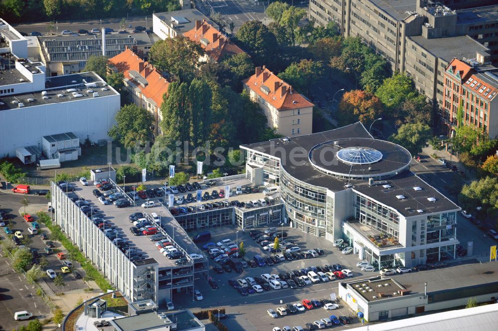 Luftbild Berlin - Niederlassung der Volkswagen Automobile Berlin GmbH in Berlin-Charlottenburg