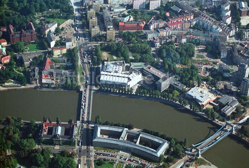 Wroclaw (Polen) aus der Vogelperspektive: Niederschlesisches Wojewodschaftsamt - Wroclaw (Polen)