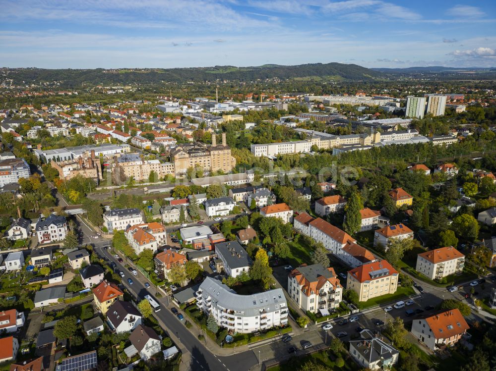 Dresden von oben - Niedersedlitz in Dresden im Bundesland Sachsen, Deutschland