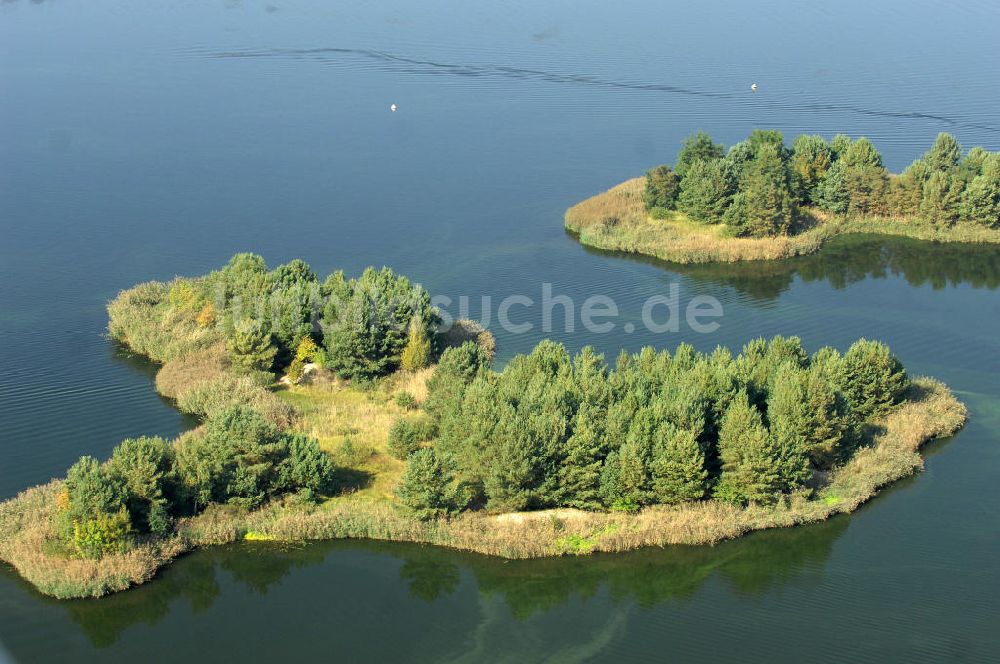 Niegripp aus der Vogelperspektive: Niegripper See