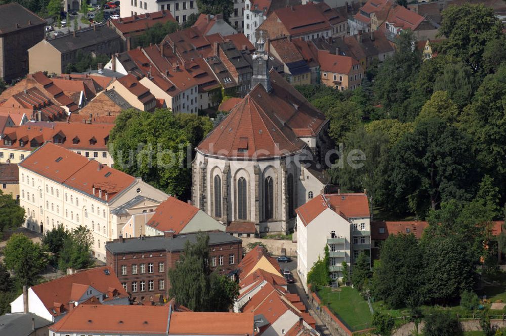 Luftbild Görlitz - Nikolaikirche Görlitz