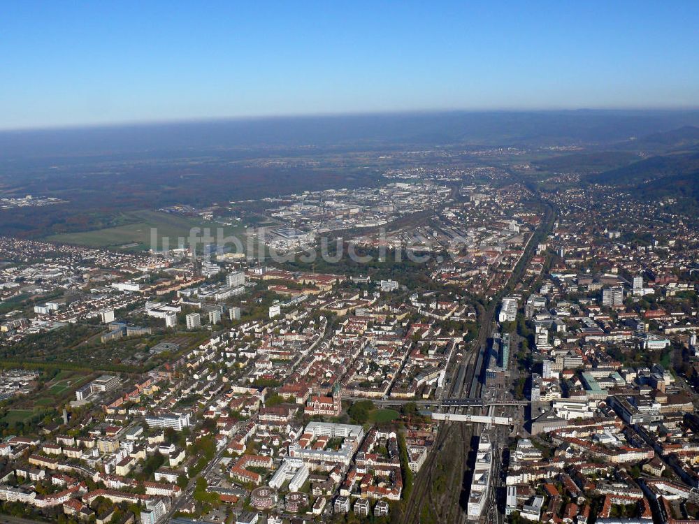 Freiburg von oben - Nord Freiburg