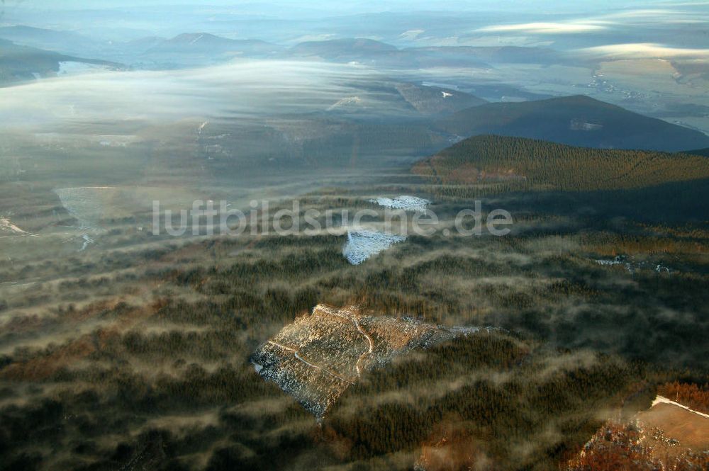 Arnsberg von oben - Nordausläufer des Rheinischen Schiefergebirges bei Arnsberg