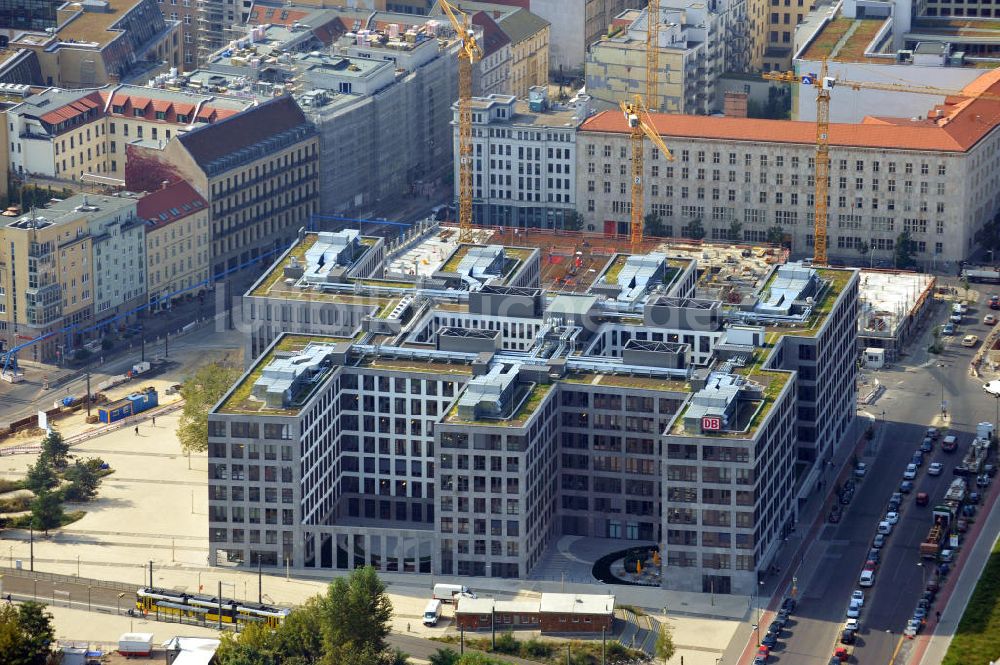 Luftaufnahme Berlin - Nordbahnhof Carrée Berlin