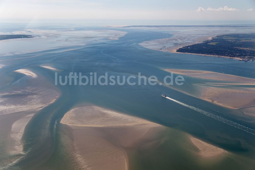 Luftbild Dagebüll - Nordfriesisches Wattenmeer im Bundesland Schleswig-Holstein