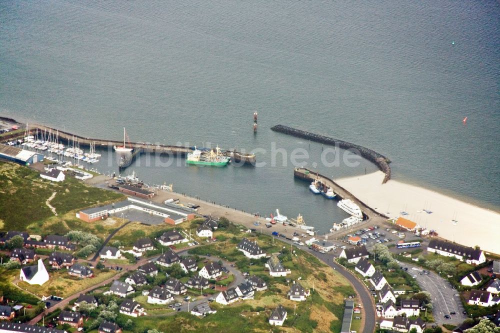 Hörnum/Sylt aus der Vogelperspektive: Nordsee- Insel Hörnum / Sylt in Schleswig-Holstein