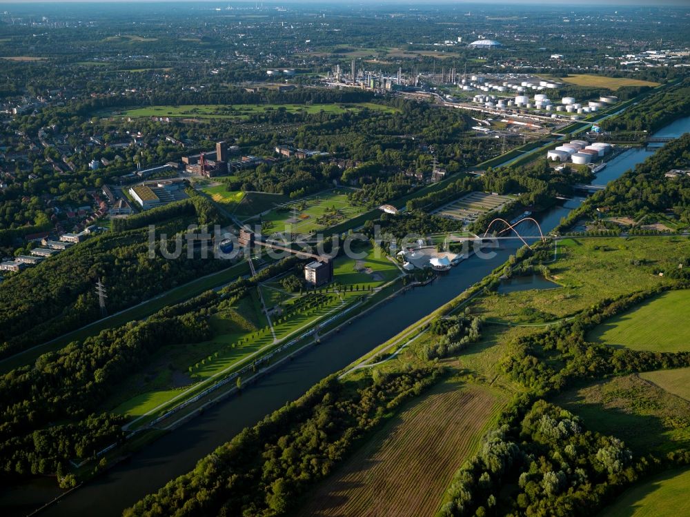 Luftbild Gelsenkirchen - Nordsternpark in Gelsenkirchen im Bundesland Nordrhein-Westfalen NRW