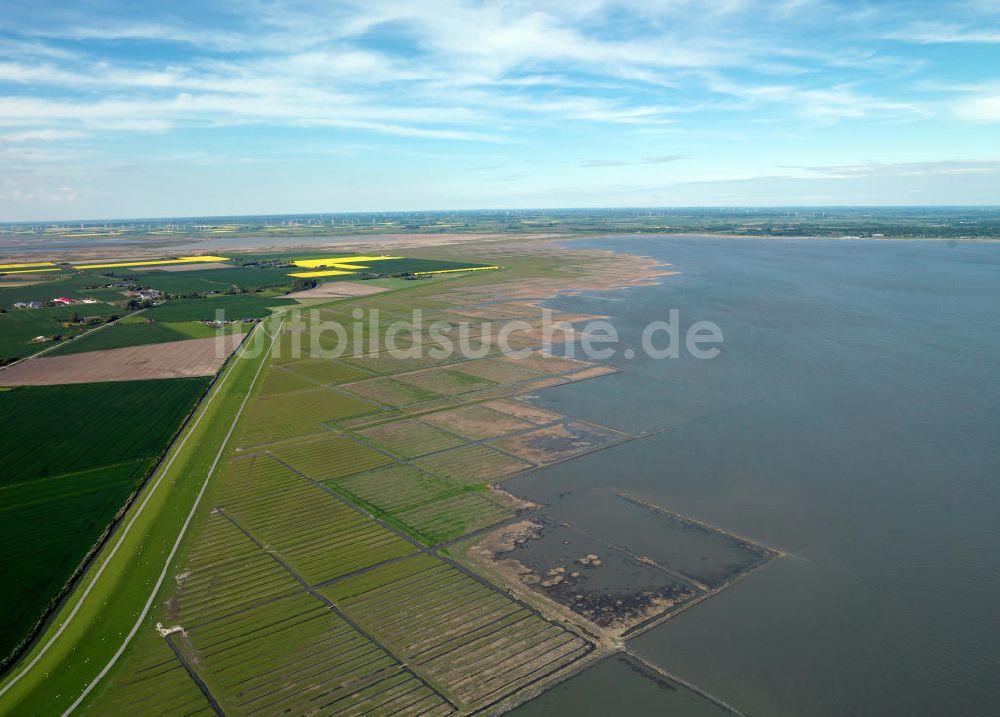 Luftaufnahme Nordstrand - Nordstrand in Schleswig-Holstein