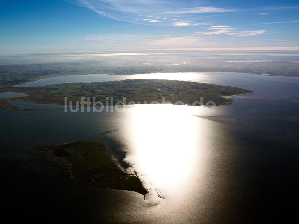 Luftaufnahme Nordstrandischmoor - Nordstrandischmoor in Schleswig-Holstein