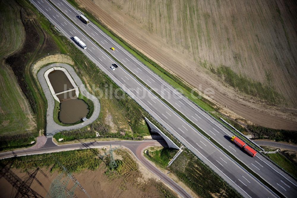 Eisenach von oben - Nordverlegung / Umfahrung Hörselberge der Autobahn E40 / A4 in Thüringen