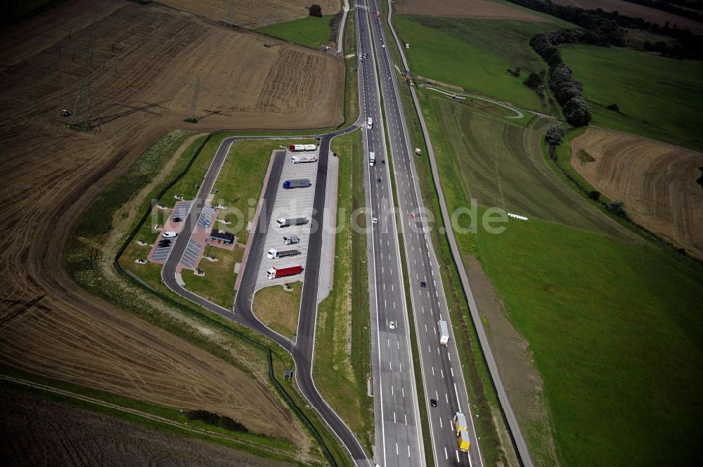 Luftbild Eisenach - Nordverlegung / Umfahrung Hörselberge der Autobahn E40 / A4 in Thüringen