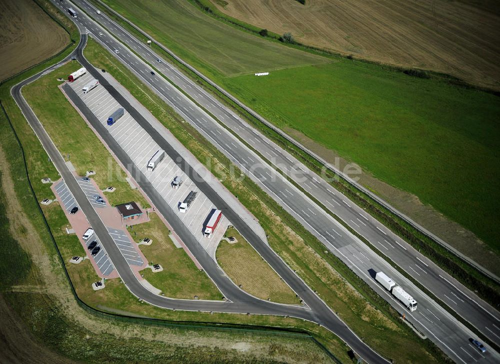 Luftaufnahme Eisenach - Nordverlegung / Umfahrung Hörselberge der Autobahn E40 / A4 in Thüringen