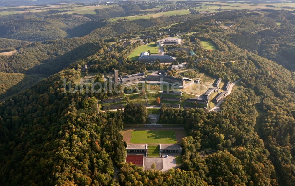 Luftaufnahme Gemünd - NS-Ordensburg Vogelsang bei Gemünd im Bundesland Nordrhein-Westfalen