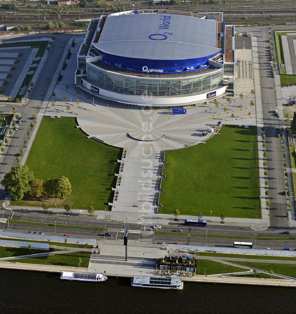 Berlin aus der Vogelperspektive: O2-Arena Berlin