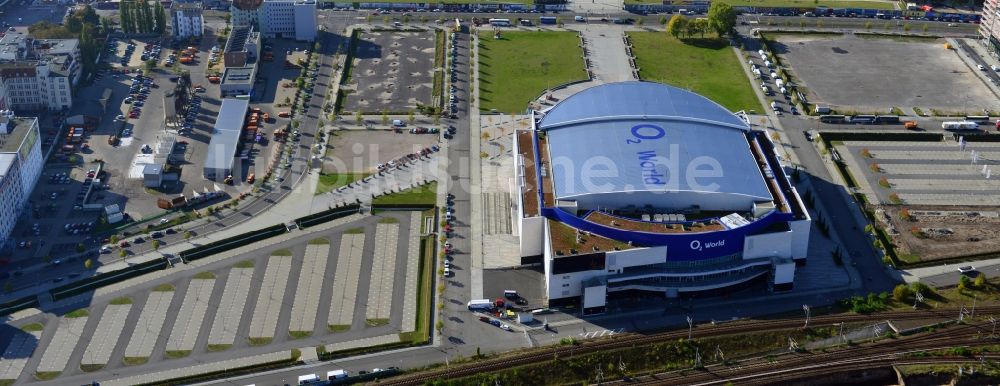 Berlin von oben - O2- Arena in Berlin- Friedrichshain