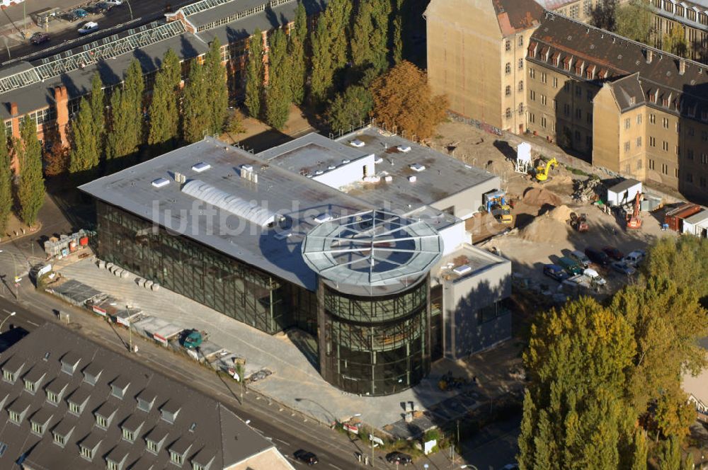 Berlin aus der Vogelperspektive: Oberbaum-City im Ortsteil Berlin-Friedrichshain