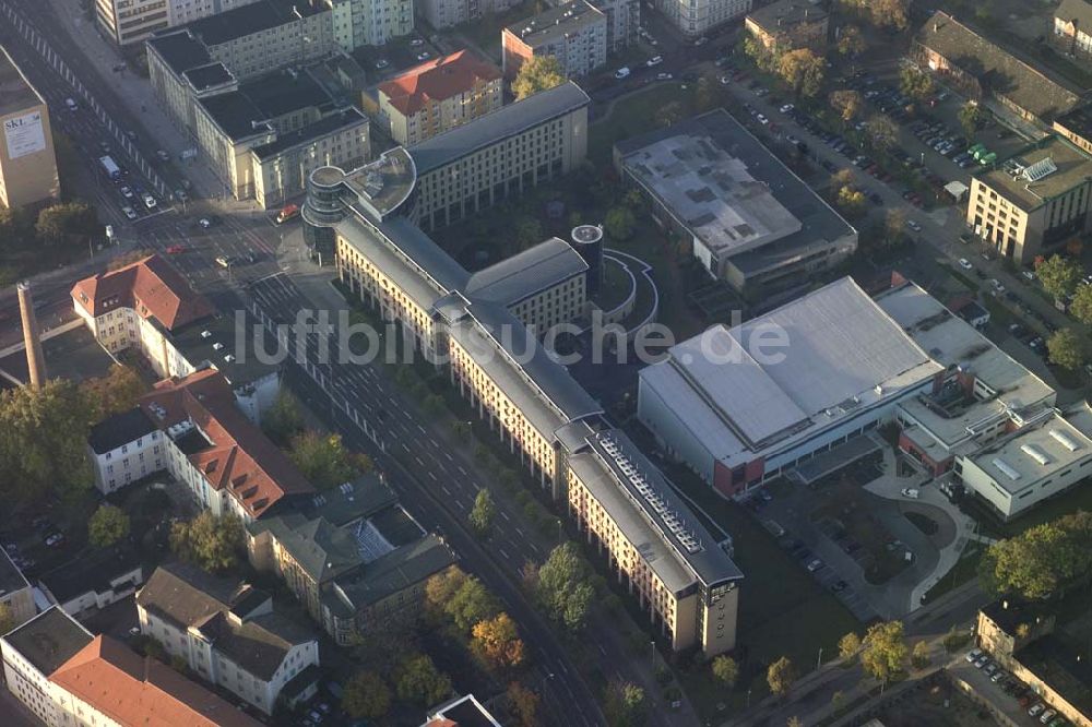 Magdeburg / Sachsen-Anhalt von oben - Oberfinanzdirektion in Magdeburg 28.10.2005