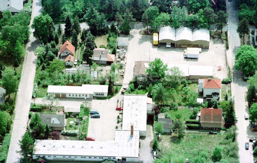 Klein-Machnow / Brandenburg von oben - Objekt der Unternehmensgruppe GROß & PARTNER Auf der Breite in Klein-Machnow.