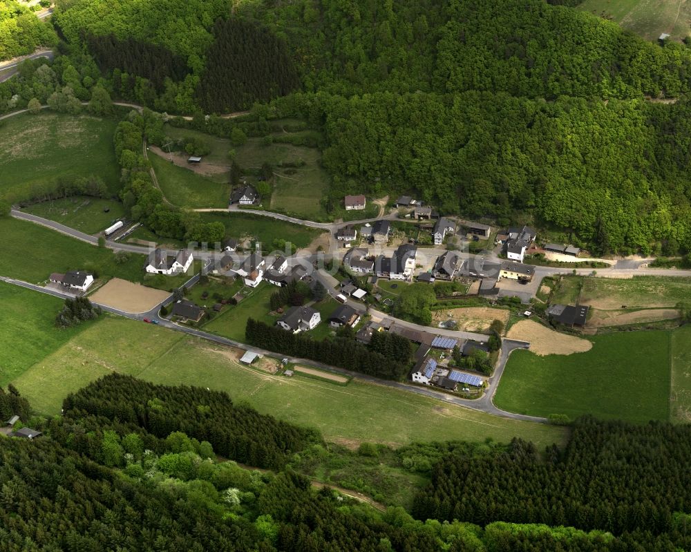 Luftaufnahme Lind - Obliers in Lind im Bundesland Rheinland-Pfalz