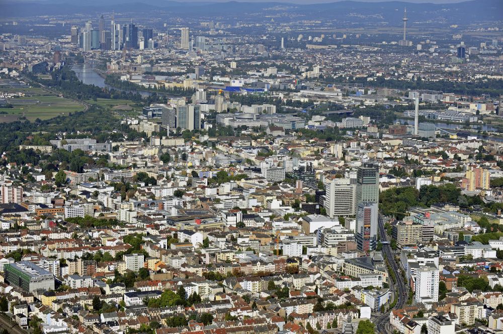 Luftaufnahme Offenbach - Offenbach Stadtansicht