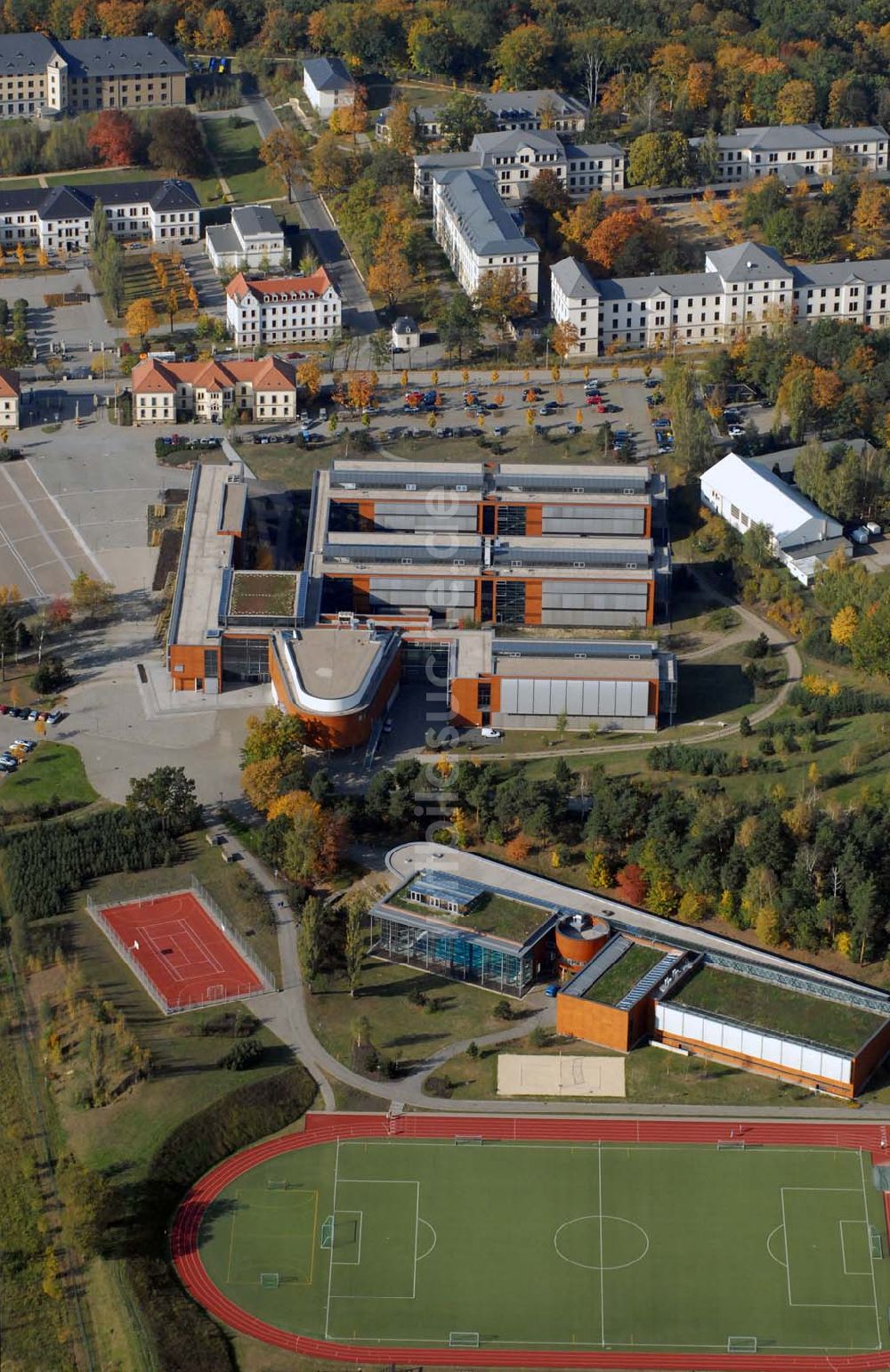 Luftbild Dresden - Offizierschule des Heeres (OSH) in Dresden