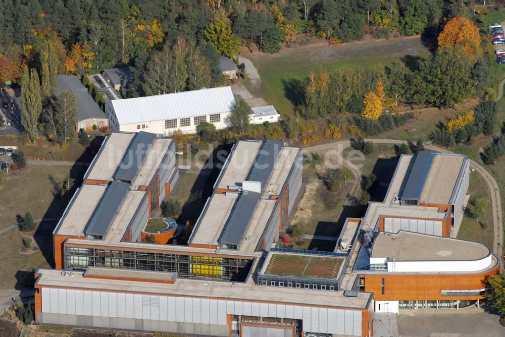 Dresden von oben - Offizierschule des Heeres (OSH) in Dresden