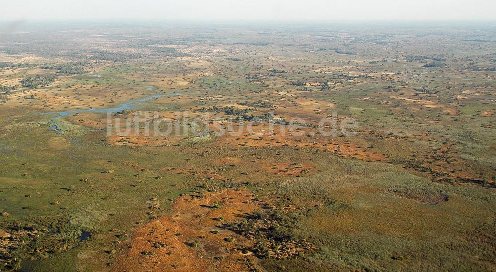 Luftaufnahme Masarwa - Okavangodelta in Botsuana