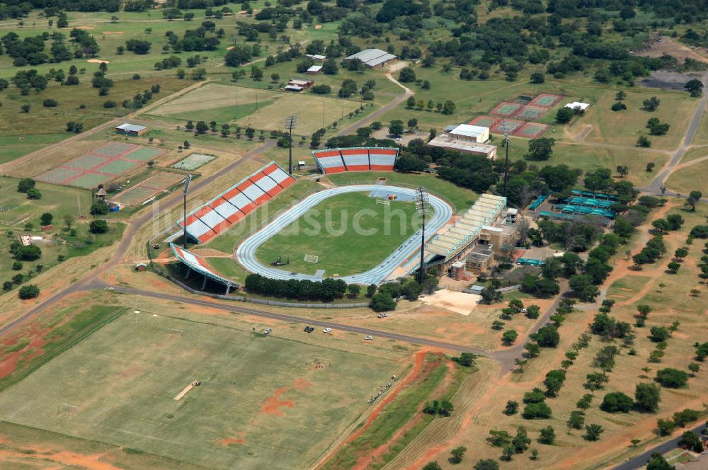 Luftbild Rustenburg - Olympia Stadion im Olympiapark / Olympia Stadium in the Olimpia Sports Complex