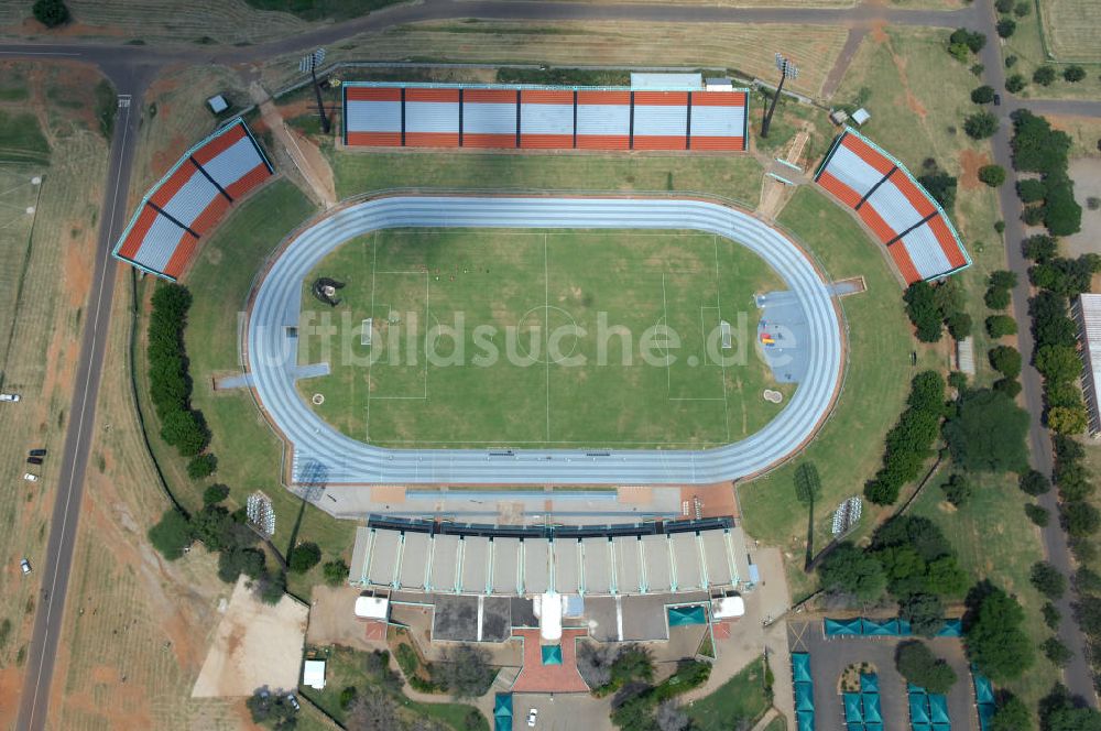 Luftaufnahme Rustenburg - Olympia Stadion im Olympiapark / Olympia Stadium in the Olimpia Sports Complex