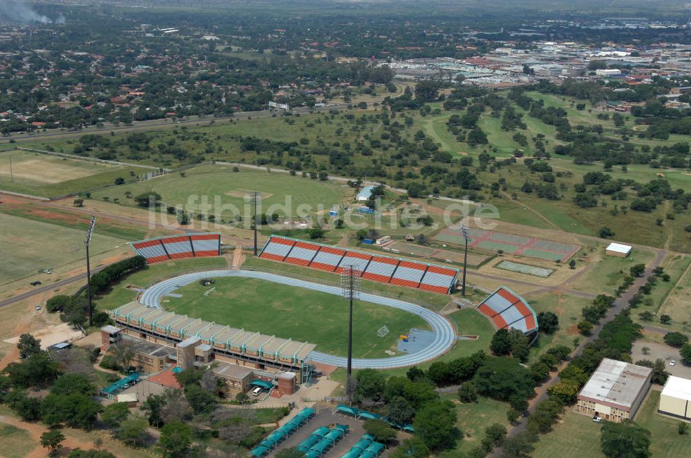 Luftbild Rustenburg - Olympia Stadion im Olympiapark / Olympia Stadium in the Olimpia Sports Complex