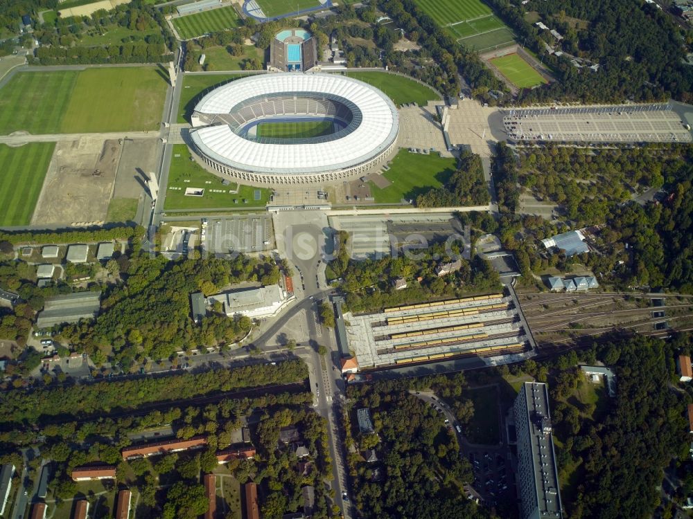 Berlin OT Westend von oben - Olympiapark Berlin