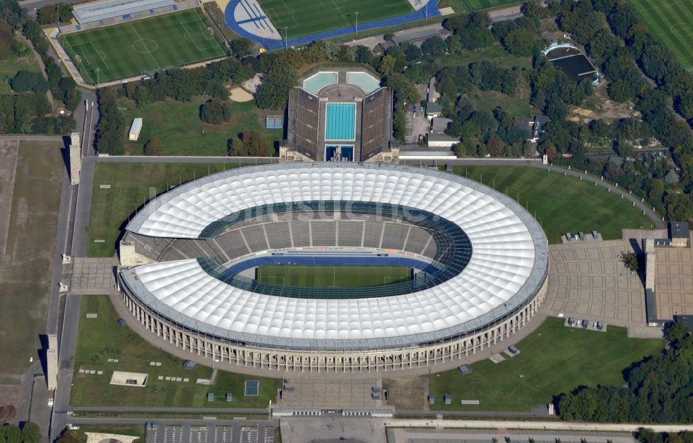 Luftbild Berlin OT Westend - Olympiastadion Berlin