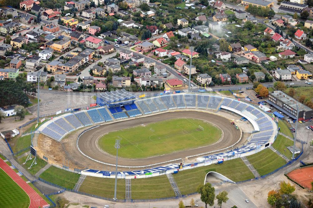 Luftbild Leszno - Olympiastadion Breslau / Wroclaw in Polen