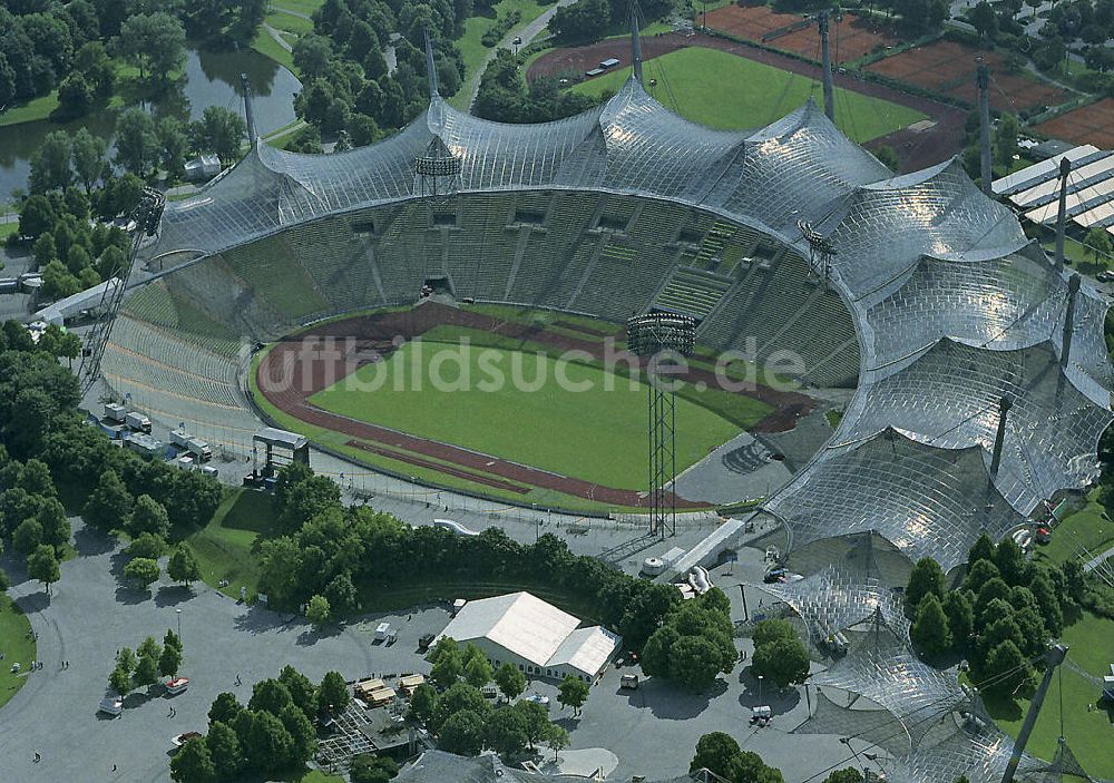 Luftbild München - Olympiastadion München