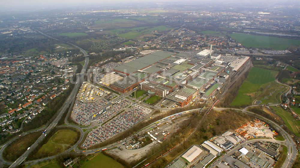 Bochum aus der Vogelperspektive: OPEL Werk Bochum