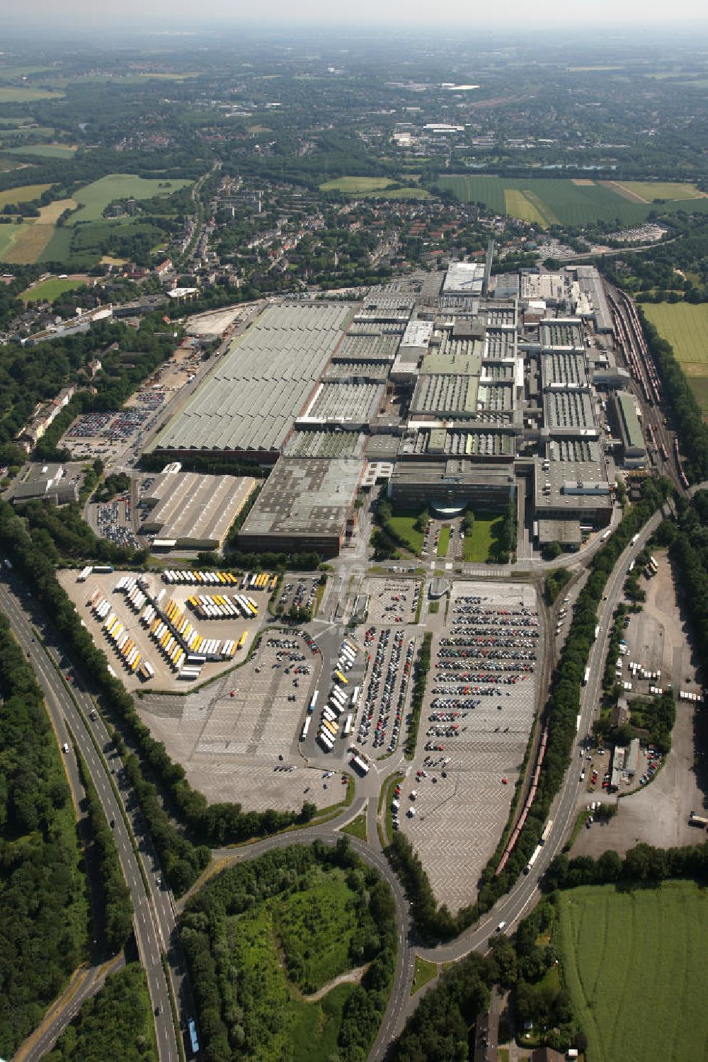 Luftbild Bochum - Opelwerk 1 in Bochum