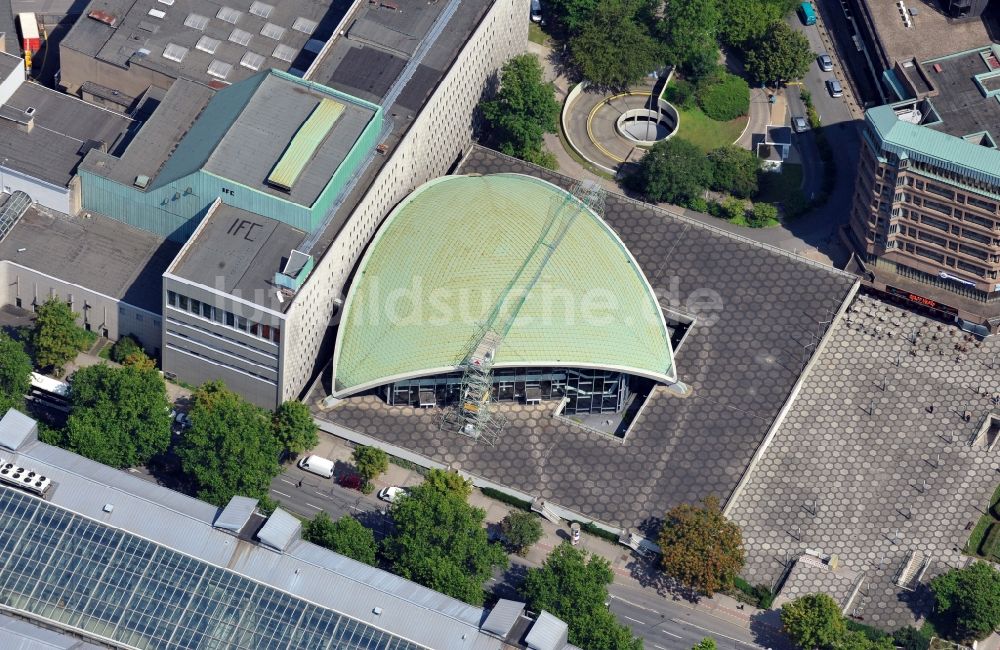 Dortmund von oben - Opernhaus des Theater Dortmund im Bundesland Nordrhein-Westfalen