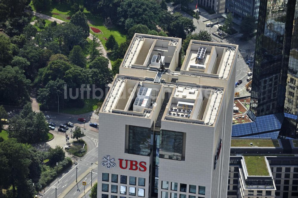 Frankfurt am Main aus der Vogelperspektive: Opernturm Frankfurt / Main