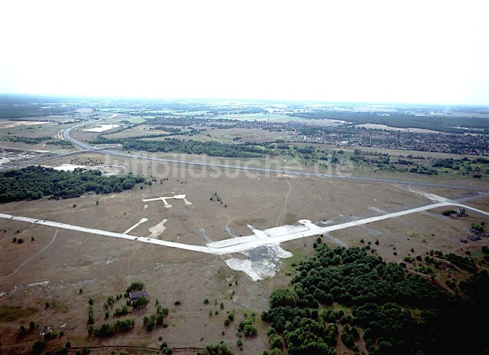 Luftaufnahme Oranienburg / Brandenburg - Oranienburg / Brandenburg altes Flugplatzgelände