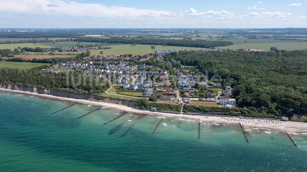 Luftbild Nienhagen - Orstansicht in Nienhagen im Bundesland Mecklenburg-Vorpommern, Deutschland