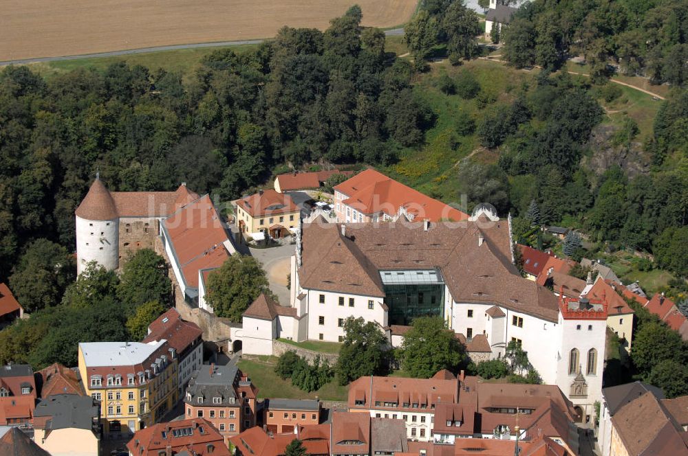 Luftbild Bautzen - Ortenburg mit Matthiasturm