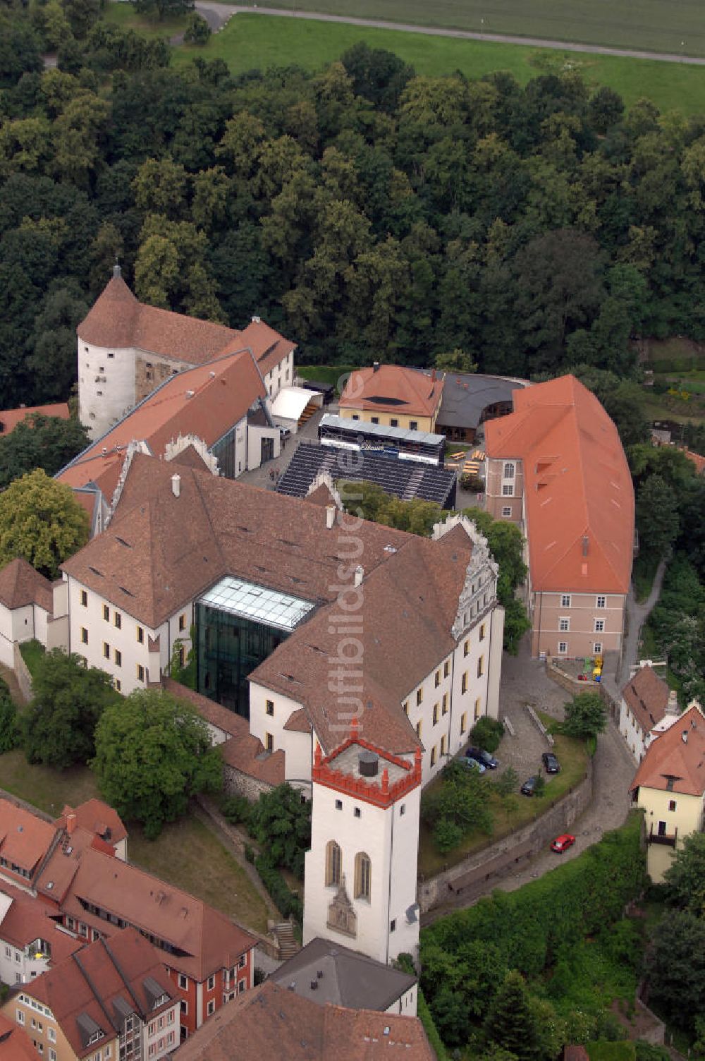 Luftaufnahme Bautzen - Ortenburg Sommertheater